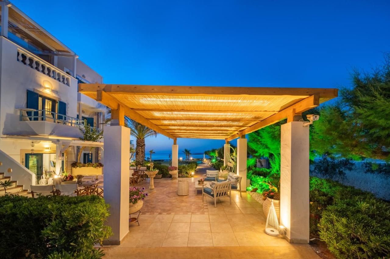 Pyrgos Beach Hotel Apartments Mália Exterior foto