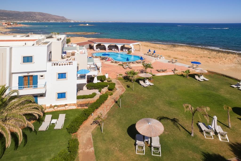 Pyrgos Beach Hotel Apartments Mália Exterior foto