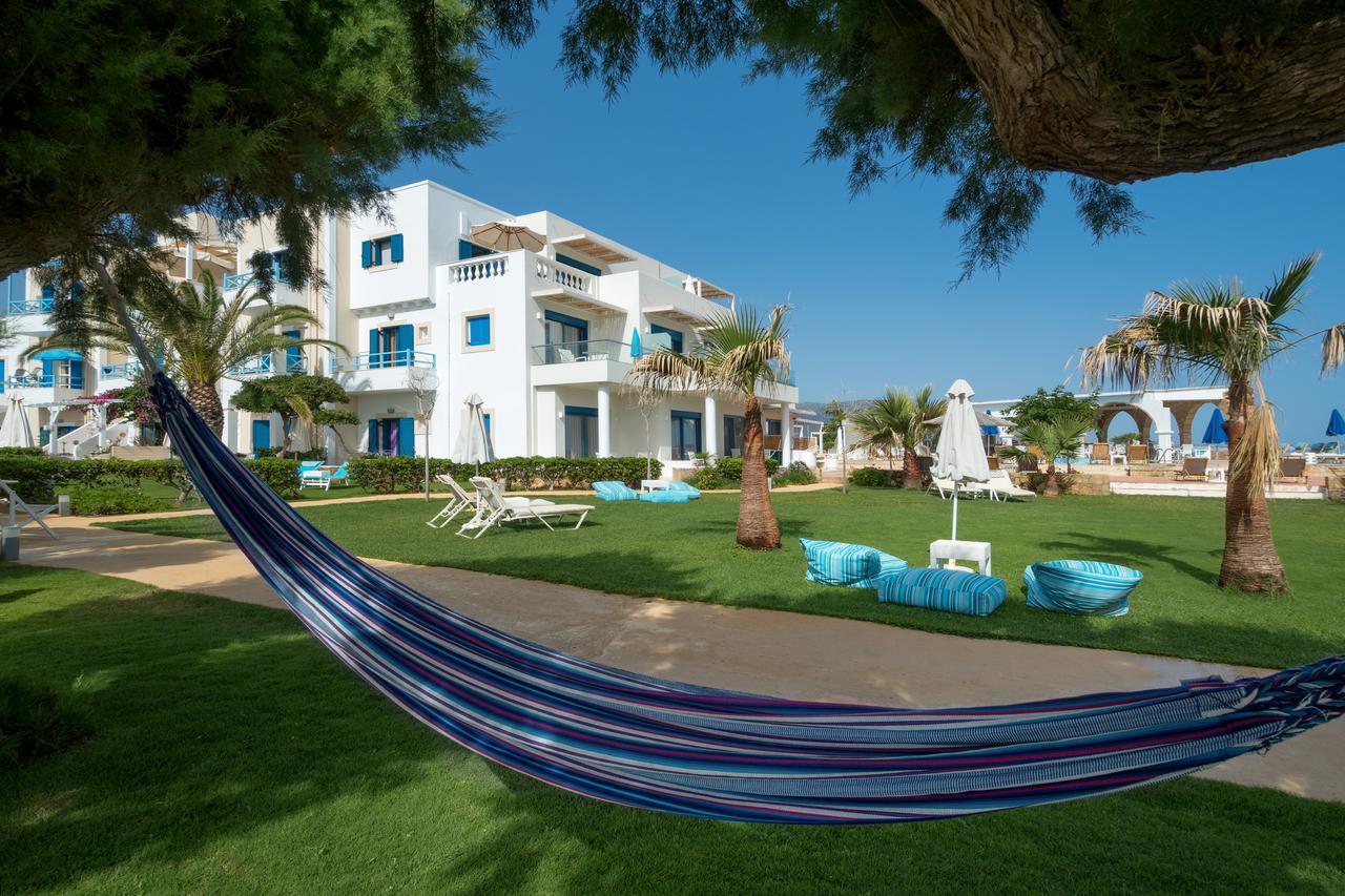 Pyrgos Beach Hotel Apartments Mália Exterior foto