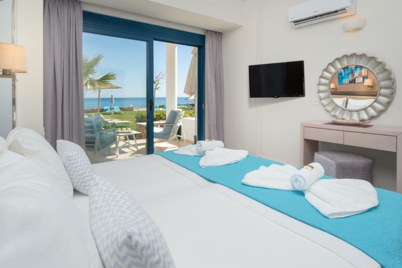 Pyrgos Beach Hotel Apartments Mália Exterior foto