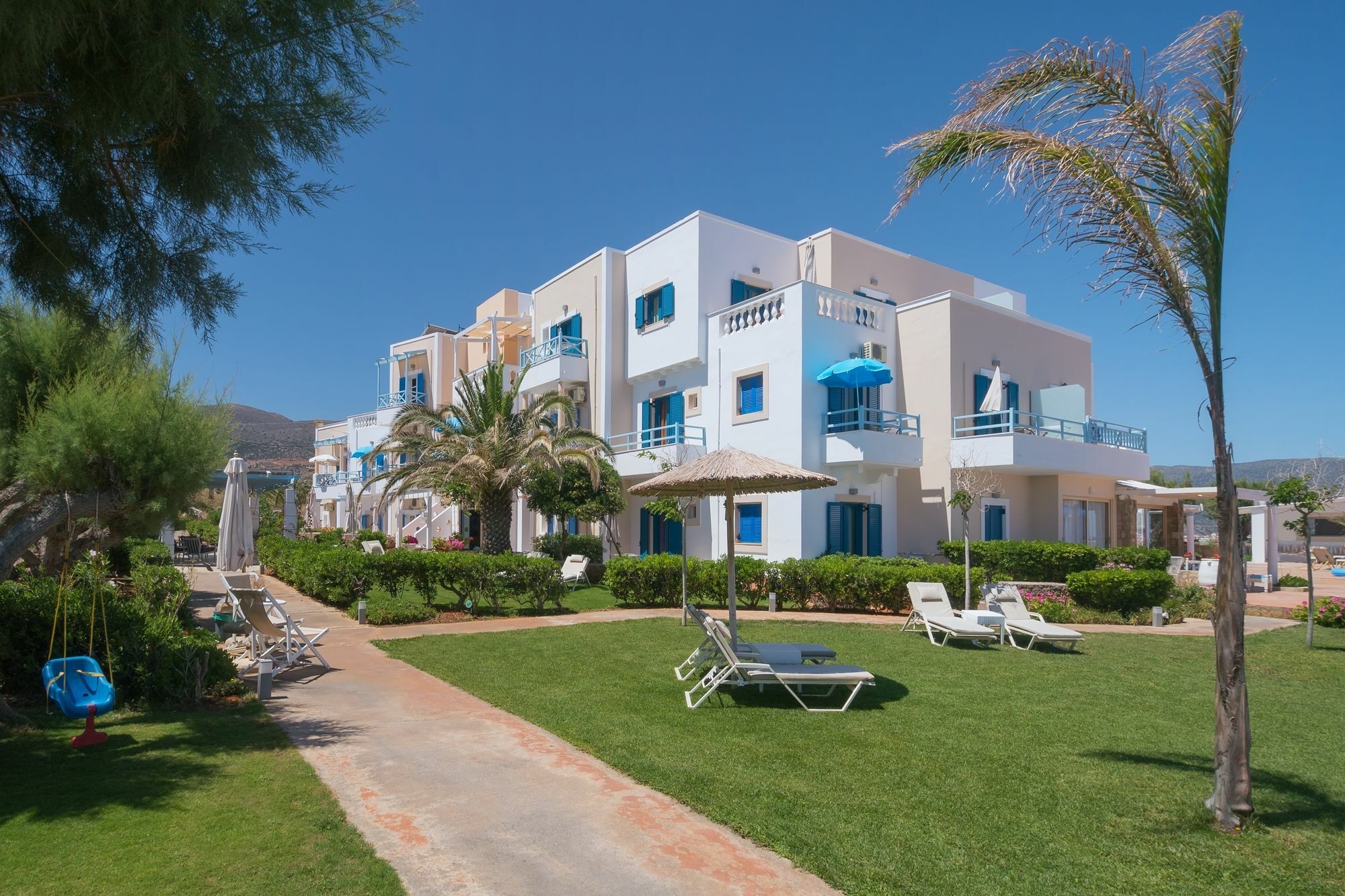 Pyrgos Beach Hotel Apartments Mália Exterior foto
