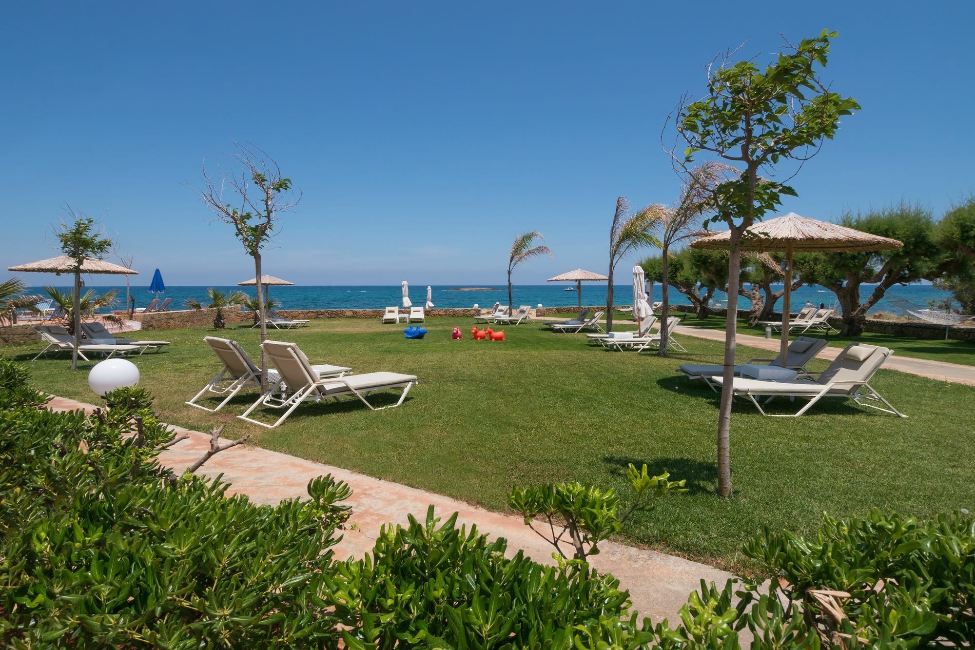 Pyrgos Beach Hotel Apartments Mália Exterior foto