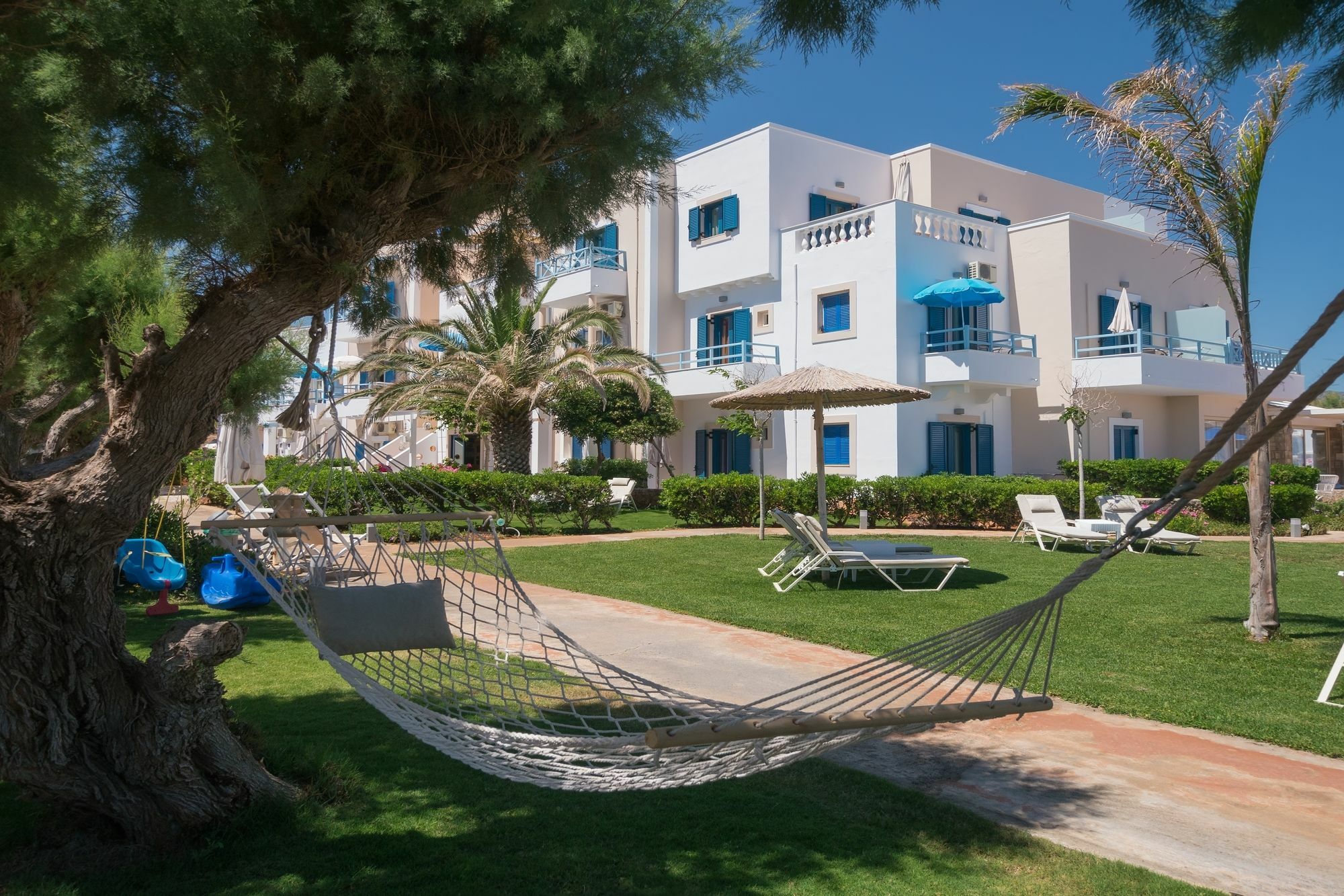 Pyrgos Beach Hotel Apartments Mália Exterior foto